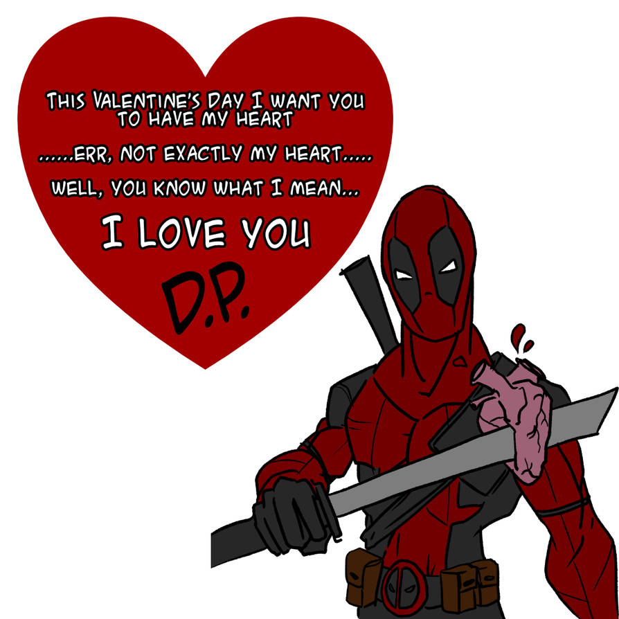 Valentine's Deadpool by cibersan on DeviantArt