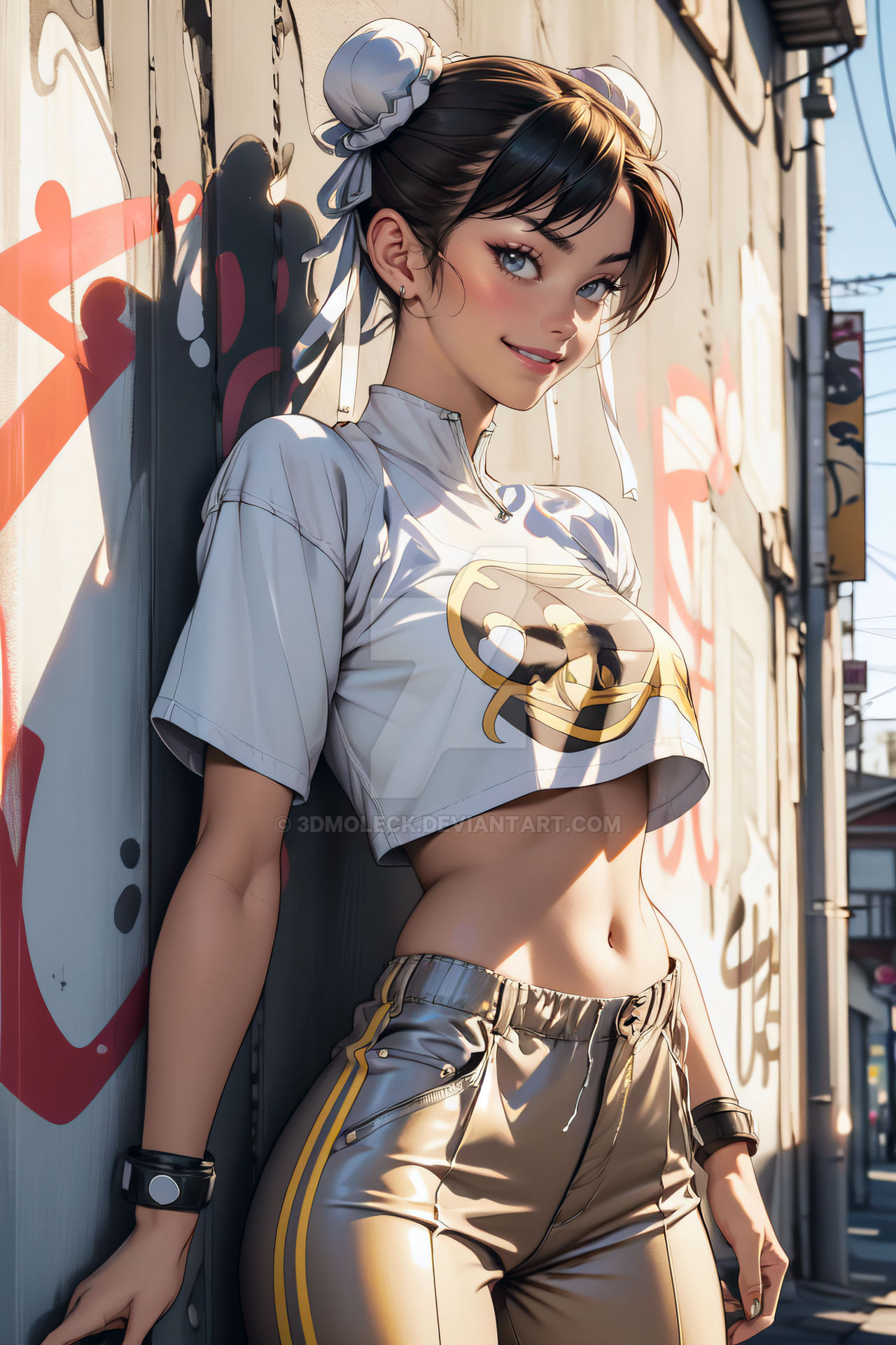 Chun Li Block Animation Chun Li at wall by 3dMoleck on DeviantArt