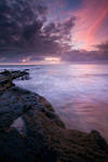 Jeffreys Bay Sunrise by hougaard