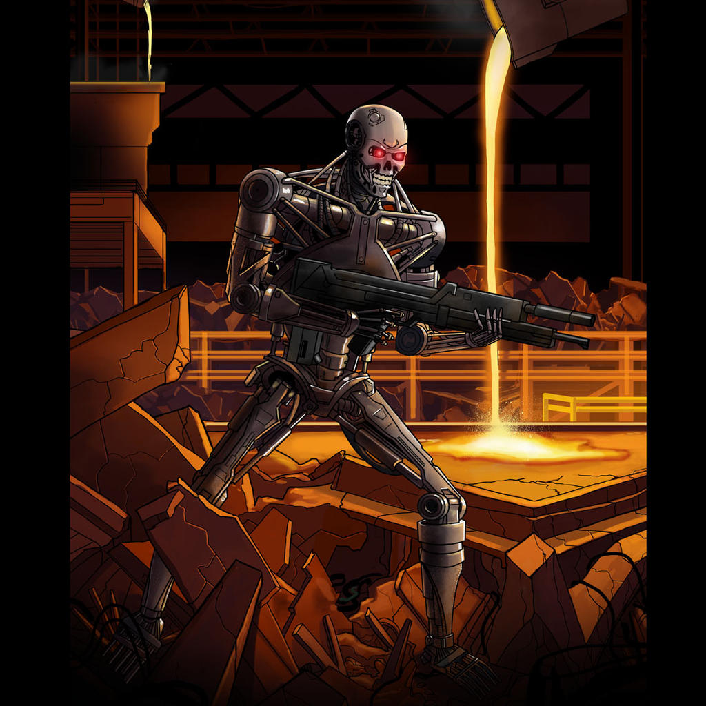Terminator Cursor Deviantart terminator by jallarie on DeviantArt