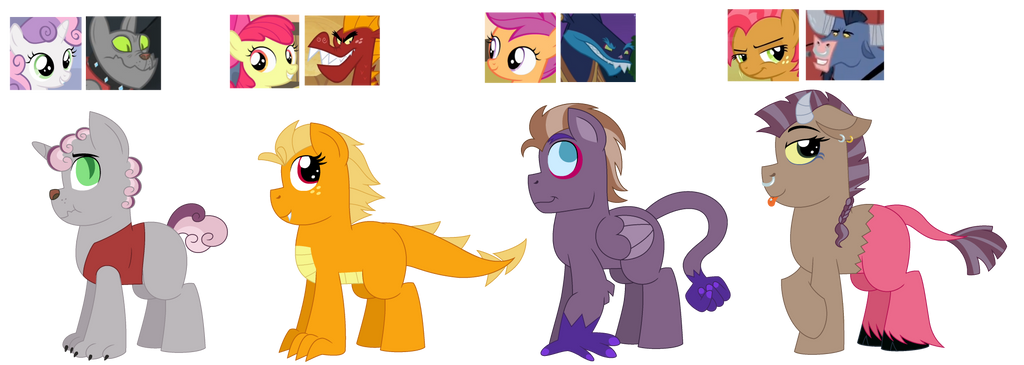 FC: Cutiemark Crusaders Creature Bangers YAY