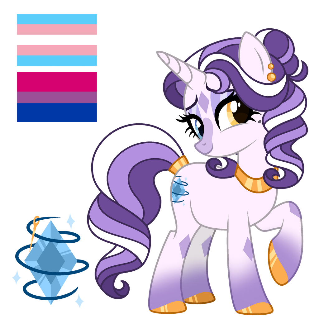 Rarity Redesign 2.0 by Strawberry-Spritz on DeviantArt