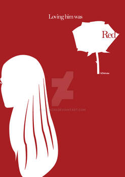 Red Minimalist Poster