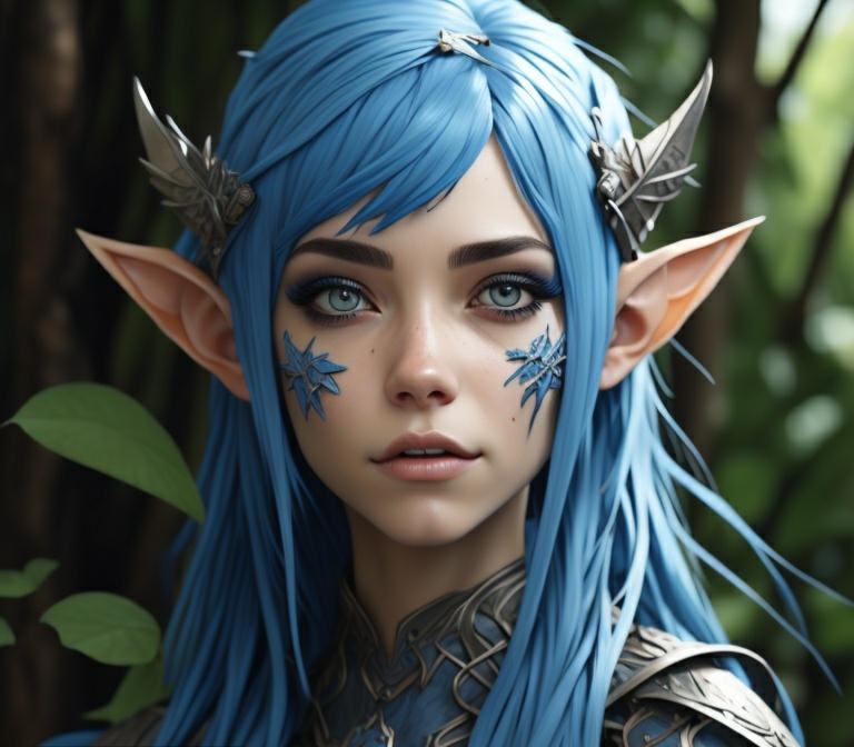 Elf Girl #1 by AceRanger17 on DeviantArt