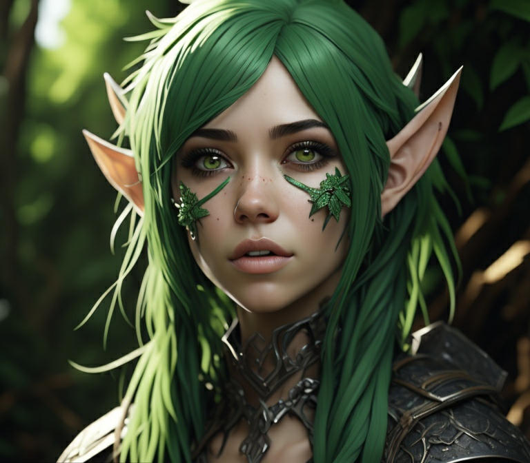 Elf Girl #2 by AceRanger17 on DeviantArt
