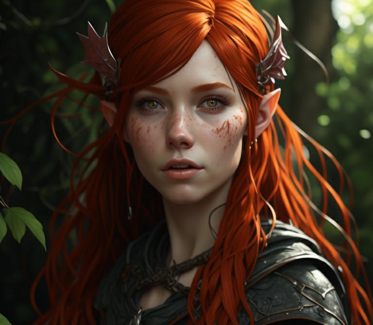 Elf Girl #3 by AceRanger17 on DeviantArt