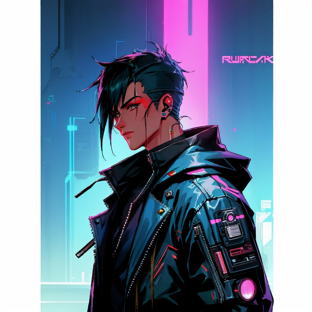 Cyberpunk Guy by AceRanger17 on DeviantArt