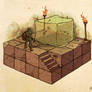 Dungeons and Dragons: Gelatinous Cube Attack