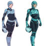 Tron girl New vs Old