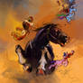 Frazetta horse vs My little pony pt. 2