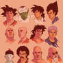 DBZ portraits group 1