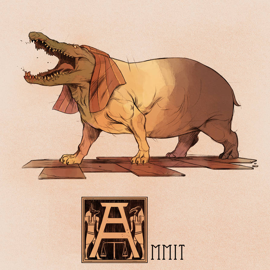 Ammit Color A is for Ammit by Deimos-Remus on DeviantArt