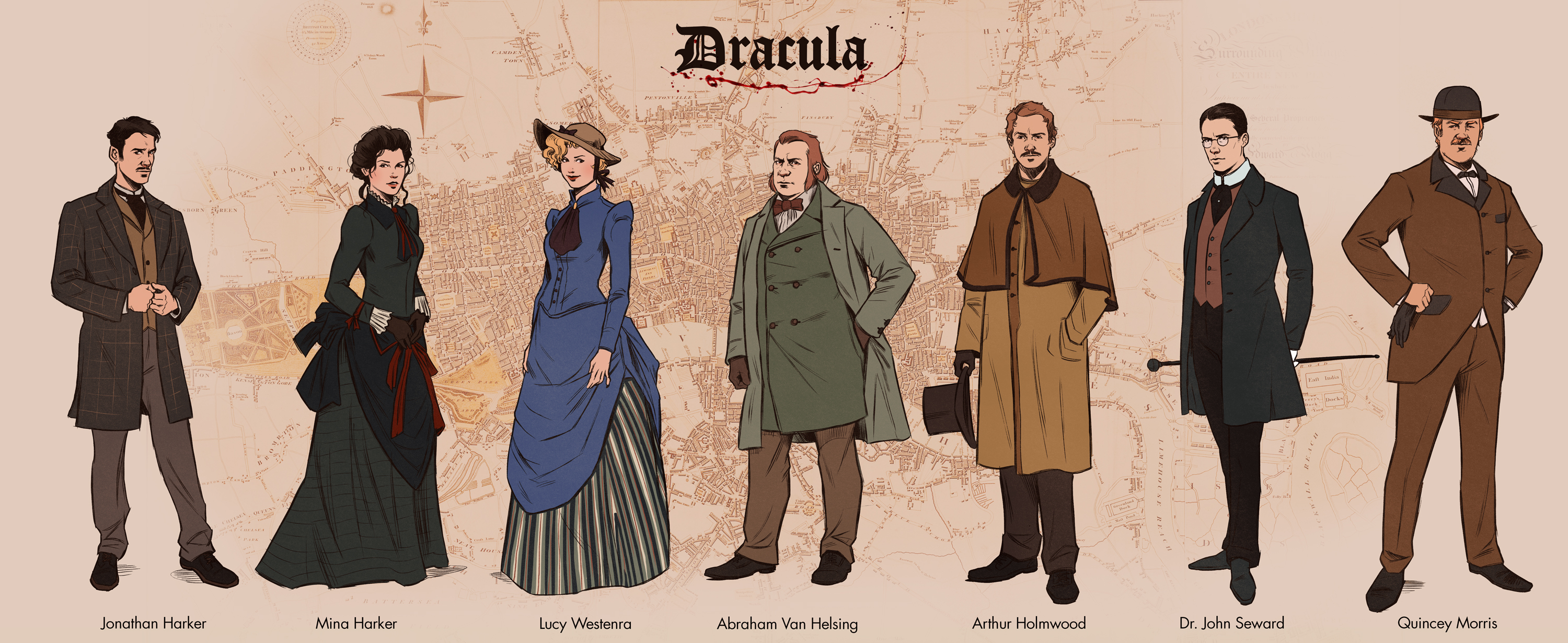 Bram Stoker's Dracula: Protagonists