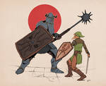 Link's Blacklist: Iron Knuckle by Deimos-Remus