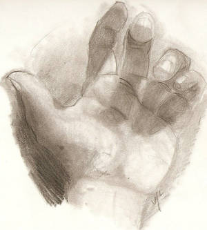 My hand - Life drawing