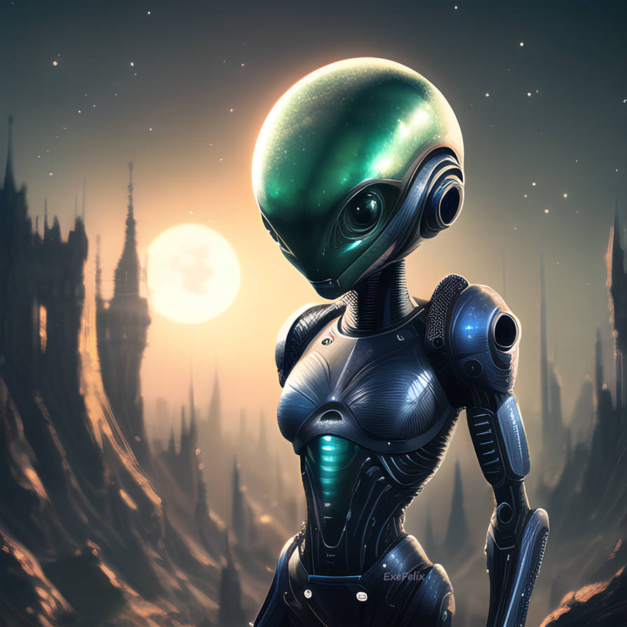 Alien Creature by ExeFelix on DeviantArt