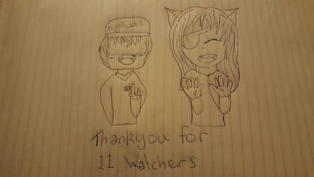 thankyou for 11 watchers