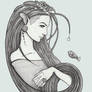 Dreadlocks Mermaid