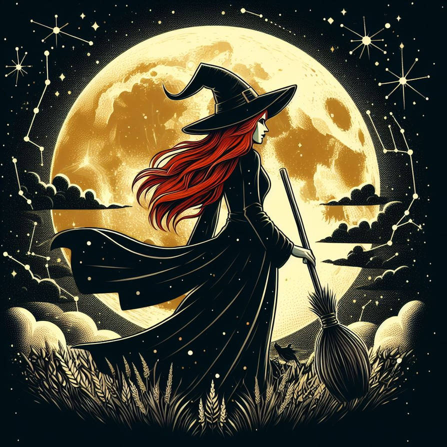 Redvector Witch Red Haired Witch by themagicvillain on DeviantArt