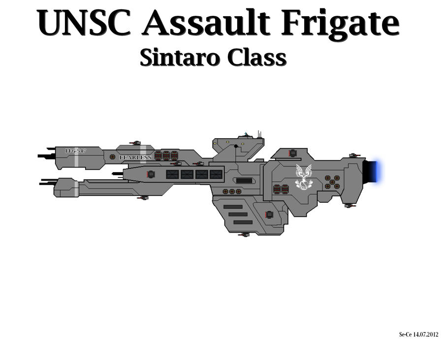 UNSC Assault Frigate - Sintaro Class