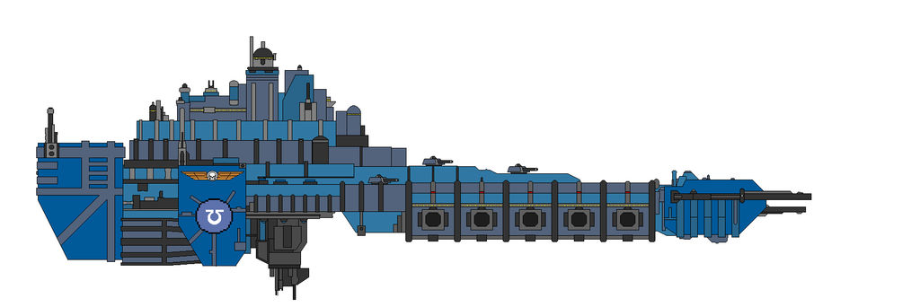 Warhammer 40K Space Marine Battle Barge