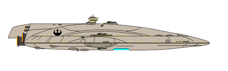 Star Wars MC-135 Ariete-class Cruiser