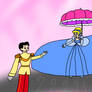 Paraskirting Cinderella with Prince Charming