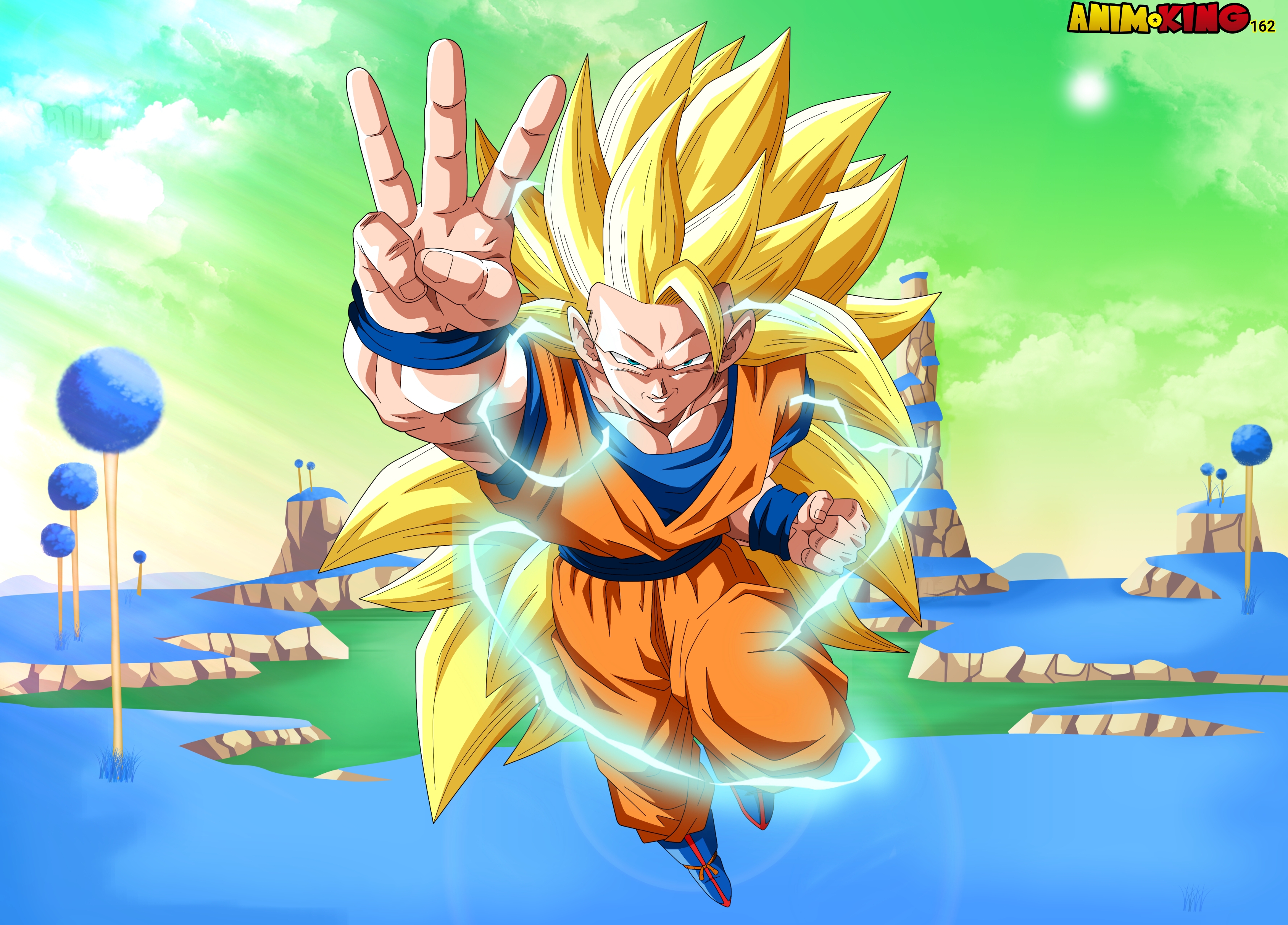 Goku Ssj3 By Animking162 and Png by SaoDVD by Animking162 on DeviantArt