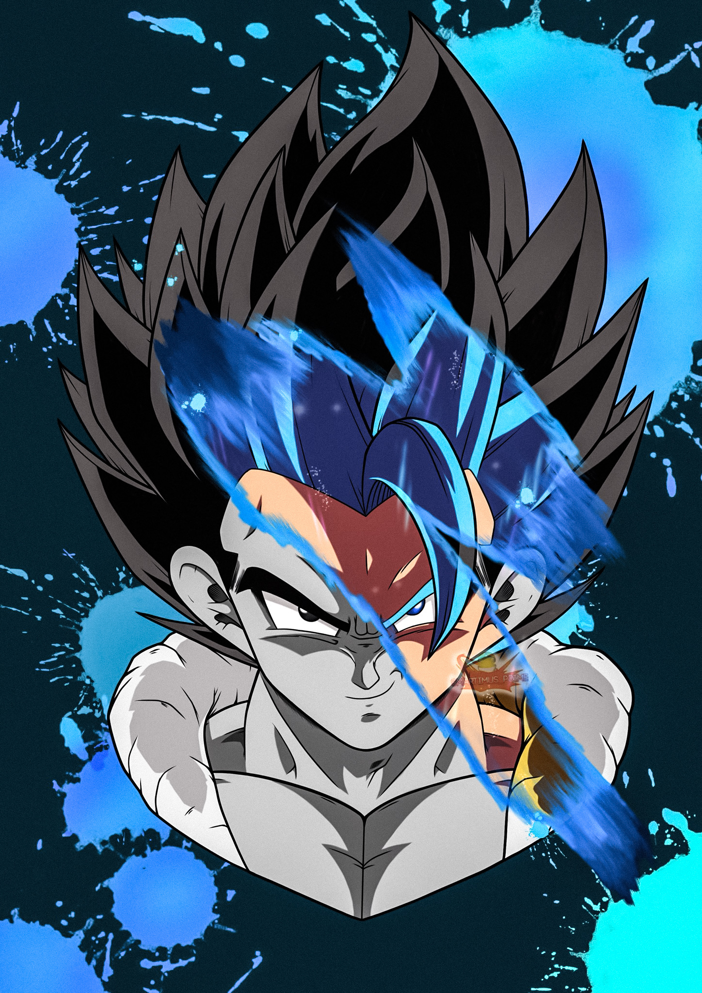 Gogeta Blue Phone Wallpaper by blitztyler on DeviantArt