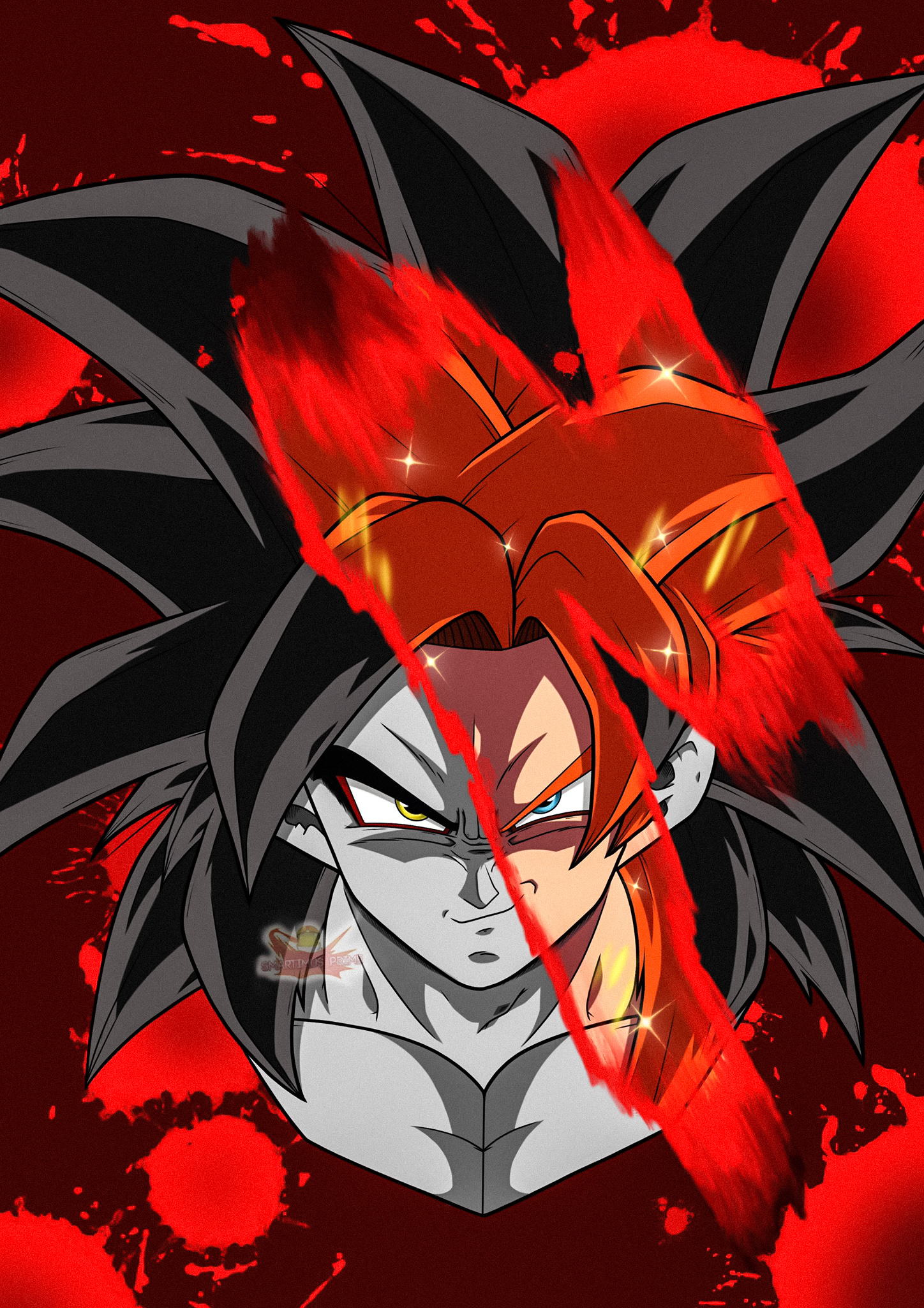Goku Super Saiyan 4 by ProRimz on DeviantArt