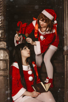 K-on! Christmas Cosplay