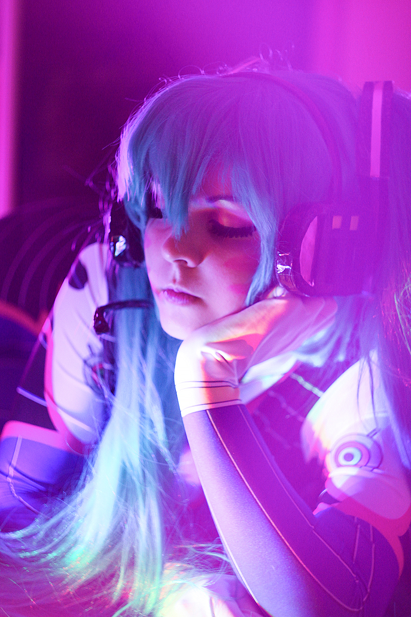 Miku Overwatch D.Va Cosplay