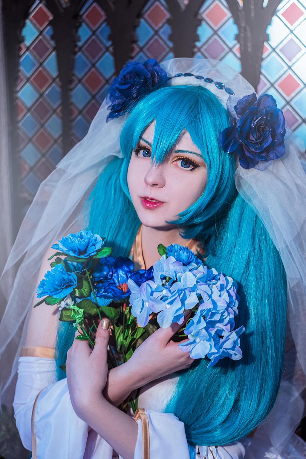 Miku Demon's Wedding Cosplay