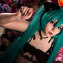 Miku Cat Lingerie Cosplay