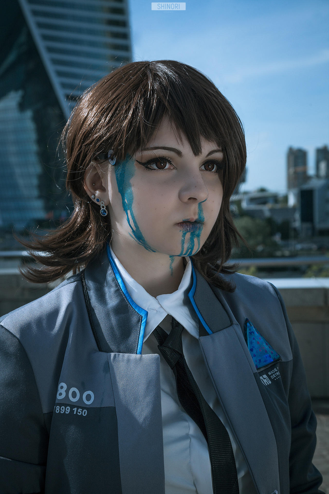 Fem! Connor RK800 Cosplay by Bizarre-Deer on DeviantArt