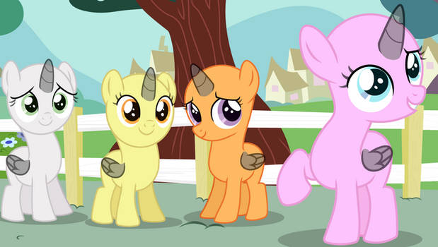 Mlp Filly Types Mlp Base Filly Group