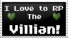 Villian Roleplayer Stamp