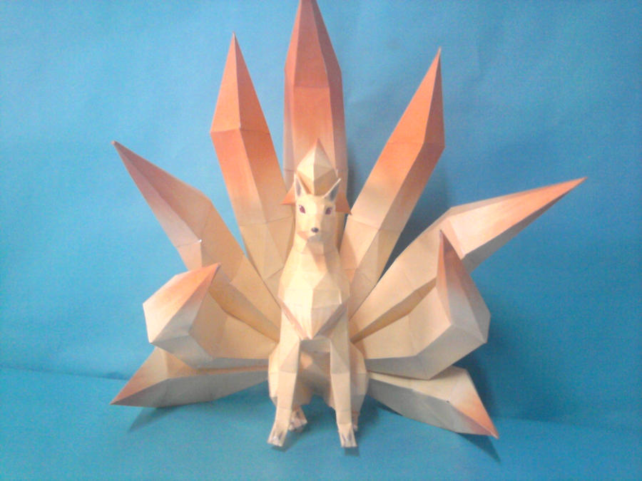 ninetales papercraft