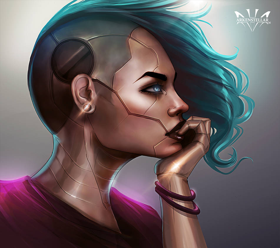 Psyborg Deviantart Cyborg by Arkenstellar on DeviantArt