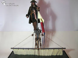 Jack Sparrow Sinking boat custom diorama