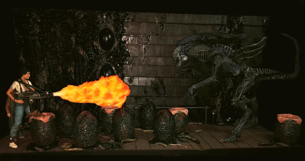 Aliens: Queen Hive diorama by ShaolinCustoms on DeviantArt