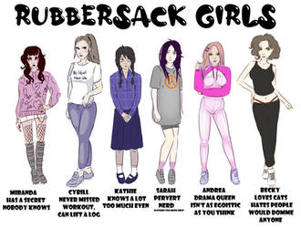 RUBBERSACK Girls