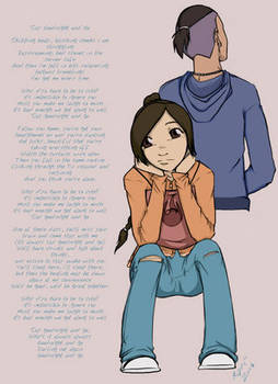 Modern Ty-Lee and Sokka