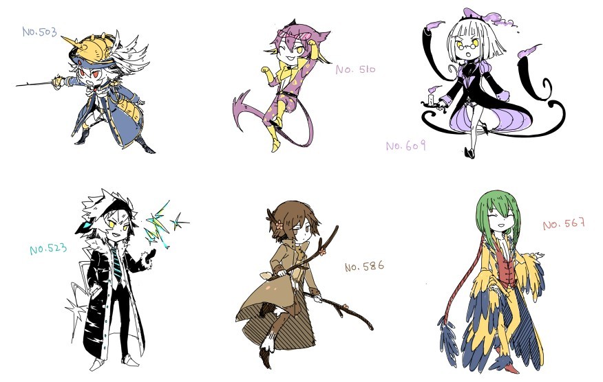 PokemonBW Gijinkas