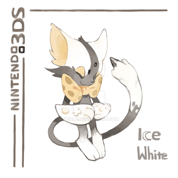 [HANDYMONSTERS] 3DS Ice White