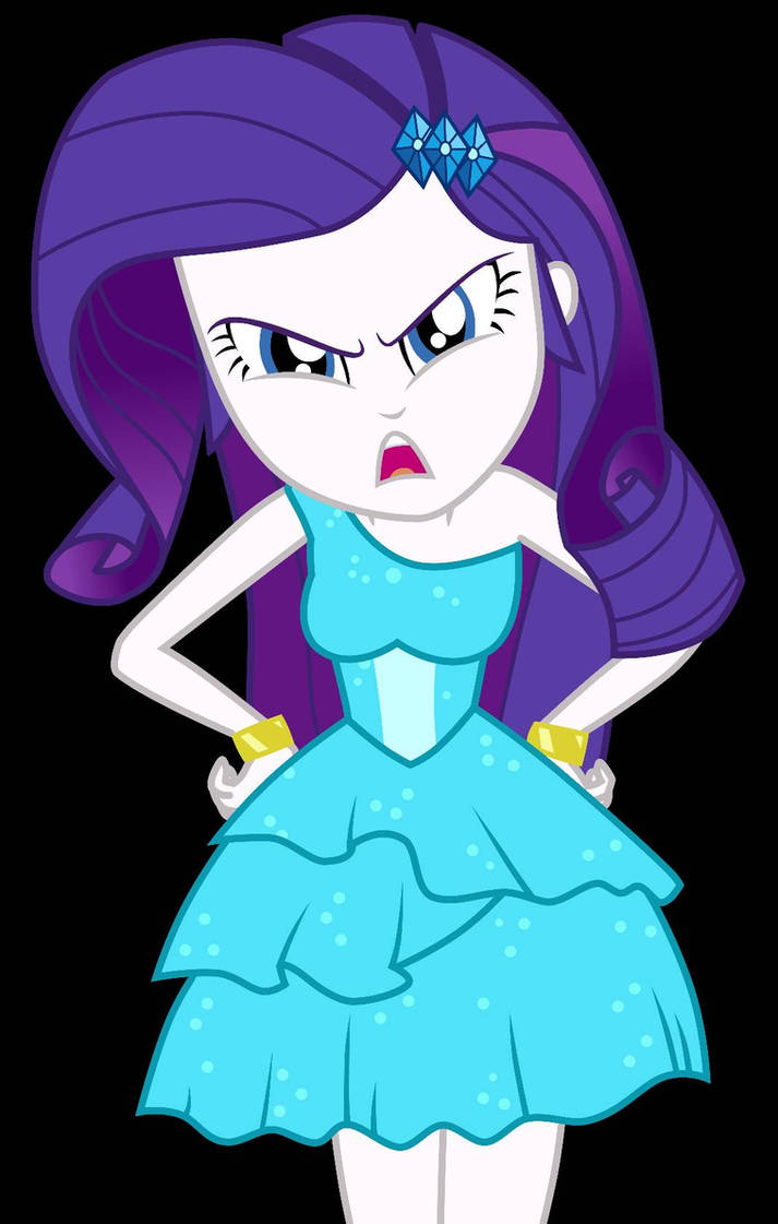Rarity (Vector) Very mad by ammarzafran190310 on DeviantArt