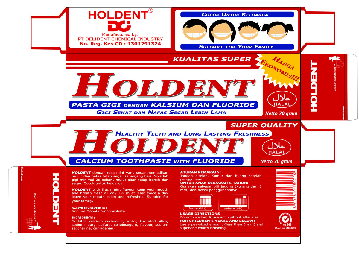 Holdent, rePackaged