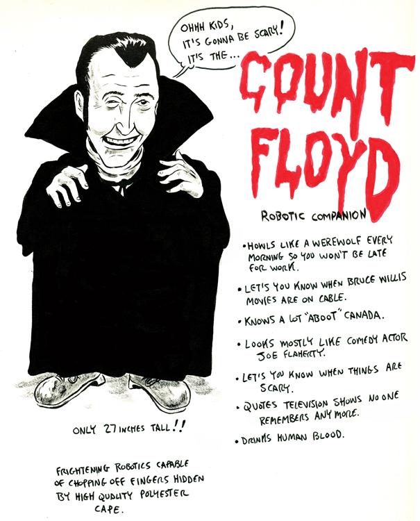 C is for Count Floyd Robotic Companion