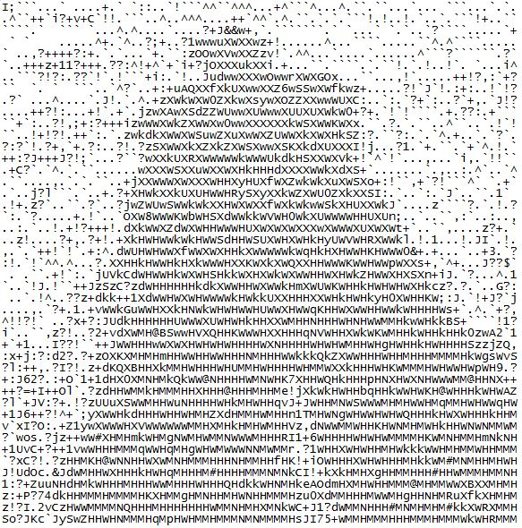 ASCII-Art by gaschu95 on DeviantArt