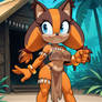 Sticks the jungle badger/Mobius Nui au